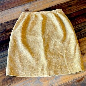 Vintage Lined Pencil Skirt